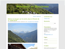 Tablet Screenshot of montdenis.com